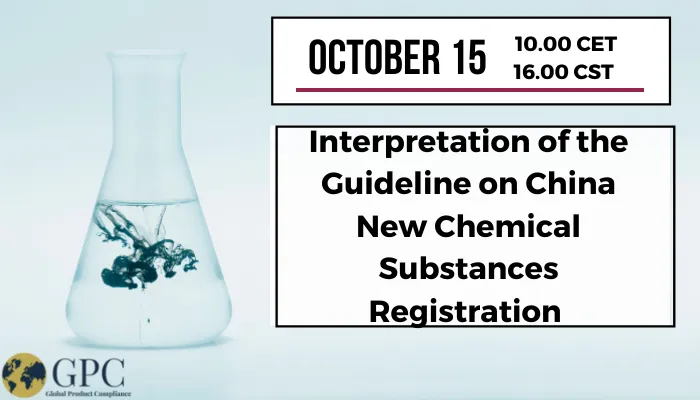 Interpretation of the Guideline on China New Chemical Substances Registration 