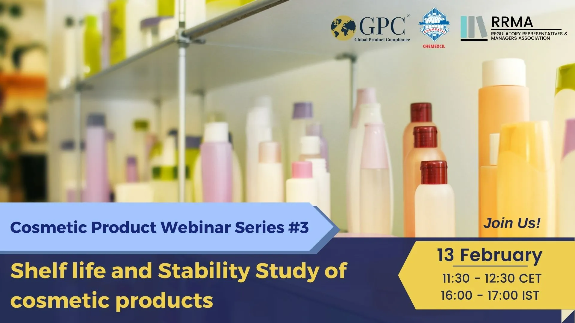 Cosmetic Product Series #3: Shelf life and Stability Study of Cosmetic Products