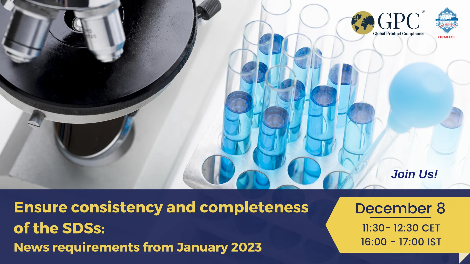 Ensure consistency and completeness of the SDSs: News requirements from January 2023
