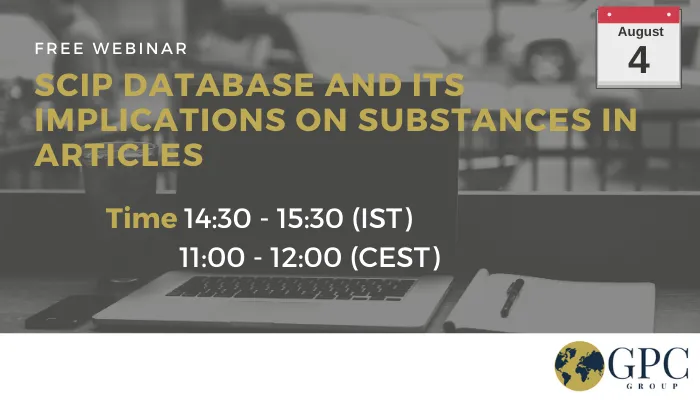 Online Course : SCIP database and its Implications on Substances in Article 