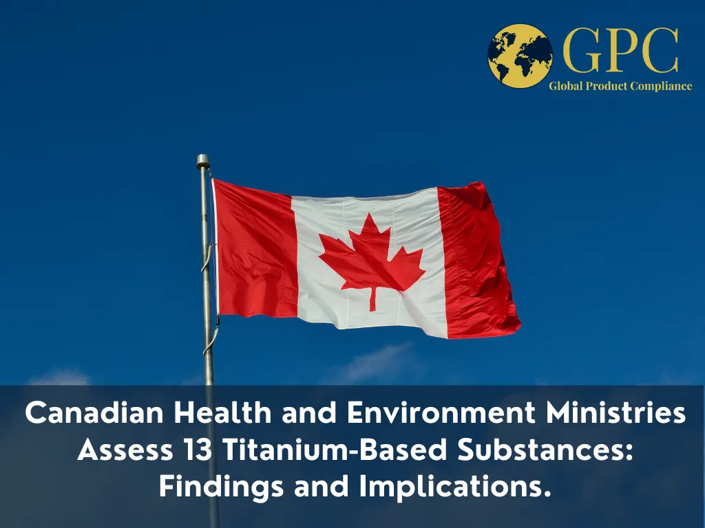 Canadian Health and Environment Ministries Assess 13 Titanium-Based Substances: Findings and Implications. Image