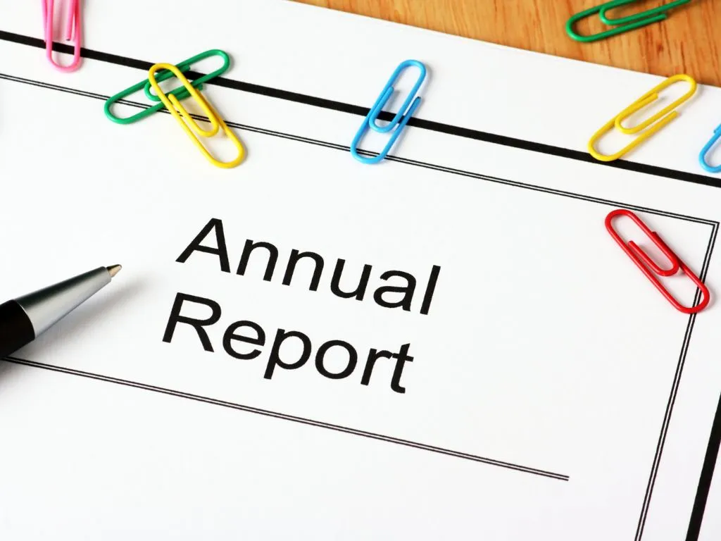 China SCC notified the submission of annual report